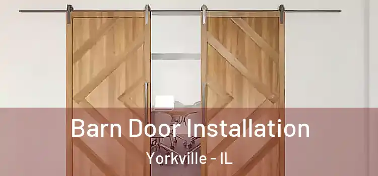 Barn Door Installation Yorkville - IL