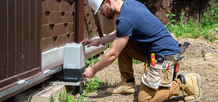 Electric Driveway Gate Installation Yorkville