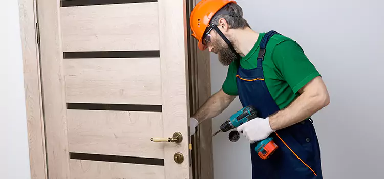 Replace Internal Door Handle with Lock Yorkville